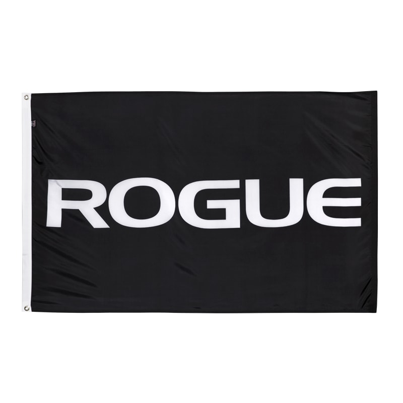 ROGUE FITNESS オリジナル　ジム　フラッグ 白文字 Rogue Gym Flags | Rogue Fitness